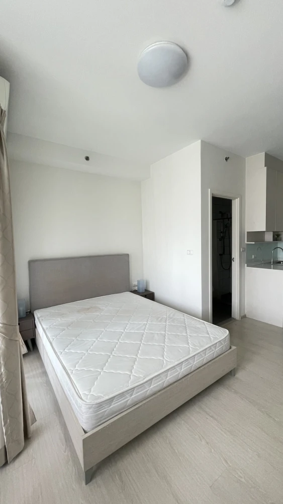 Condo for rent!! Chapter One Eco Ratchada-Huai Khwang, 22nd floor, Building H. Beautiful room, fully furnished, ready to move in! Reserve now!!