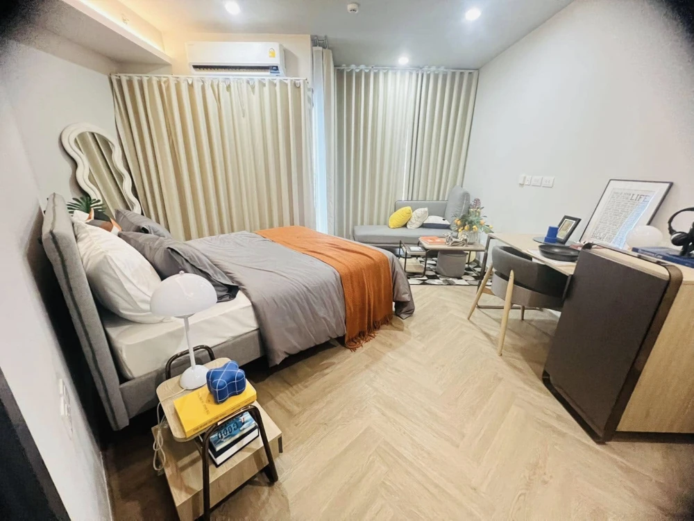 Condo for rent, Chapter Chula-Samyan, nice room, fully furnished, here, I tell you, you definitely can't miss it.