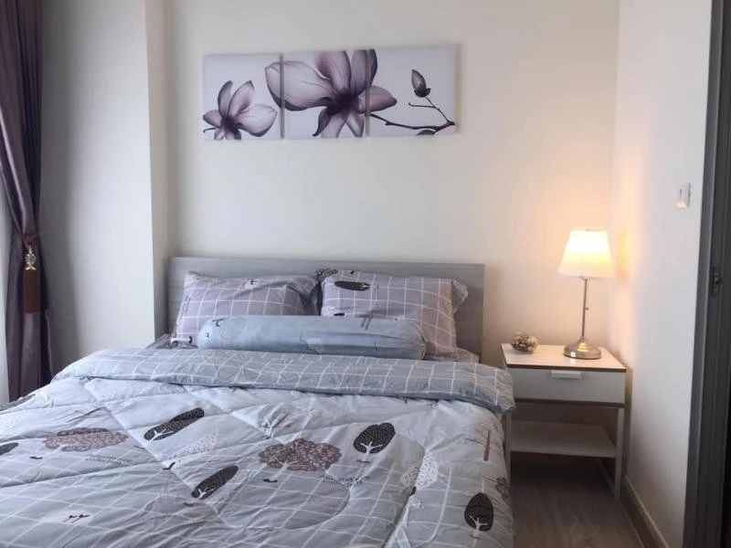 For rent!! Condo Aspire Ngamwongwan, 24rd floor, Building N, beautiful room, comfortable, fully furnished, book now!!