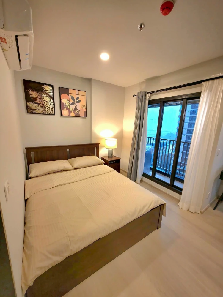 For rent!! Condo Aspire Sukhumvit-On Nut, 10th floor, fully furnished, ready to move in. Reserve now!!