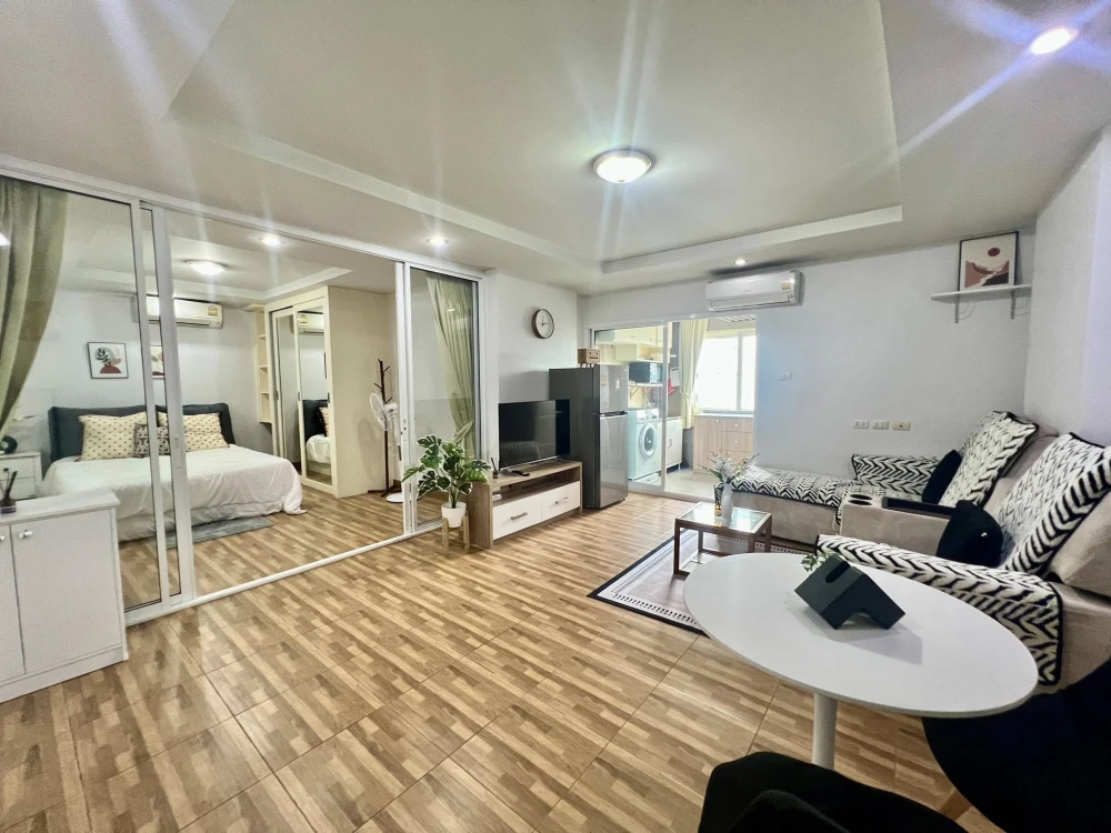 Condo for rent, Happy Condo Ratchada 18, beautiful room, ready to move in.
