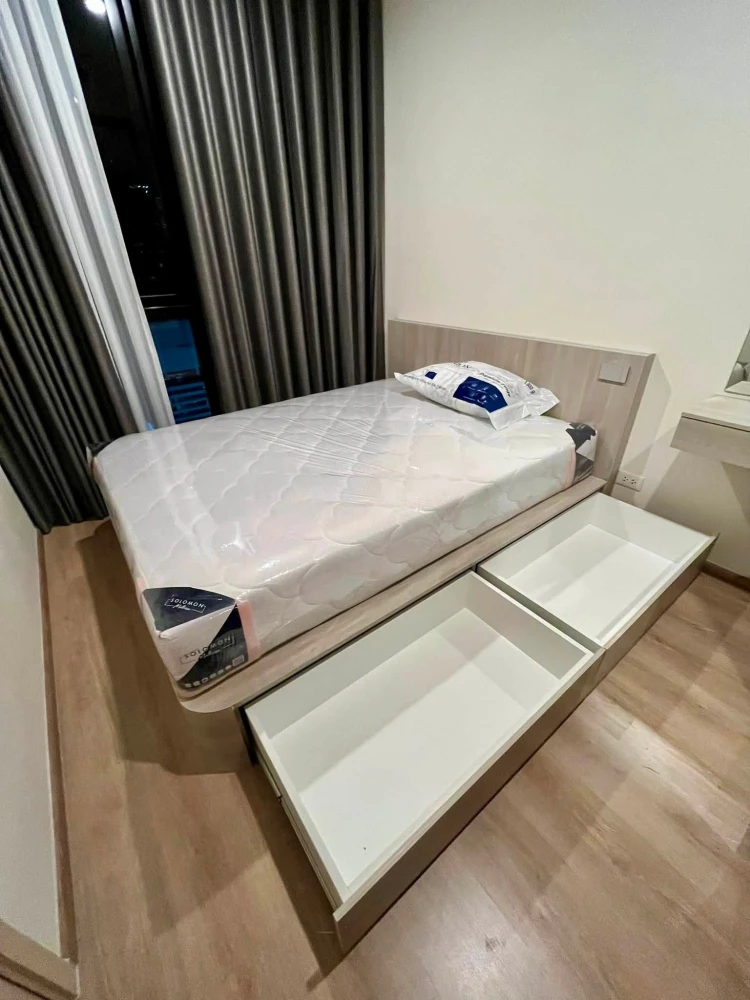 Condo for sale, Noble New District Arnine, size 26 sq m., 19th floor, complete amenities, book now.