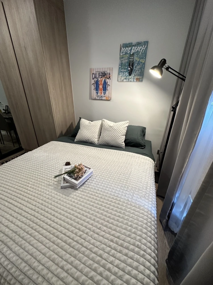 For rent!! Condo Modiz Sukhumvit 50, 9th floor, beautiful room, fully furnished, ready to move in. Reserve now!!