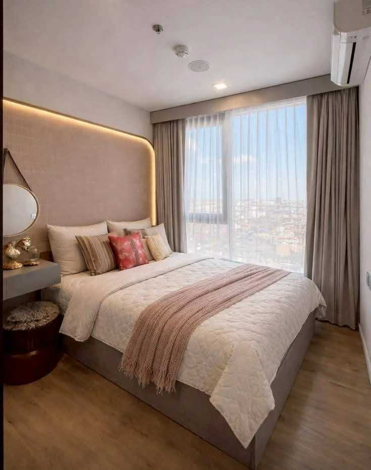 Condo for rent, Modiz Rhyme Ramkhamhaeng. Beautiful room, ready to move in. Book now!!
