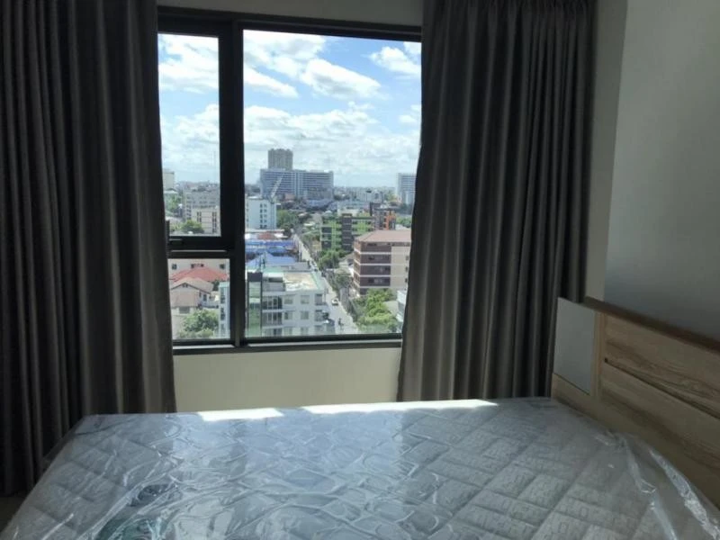 For rent!! Life Ladprao Condo, 12th floor, Building B, beautiful, livable, brand new, fully furnished, ready to move in! Reserve now!