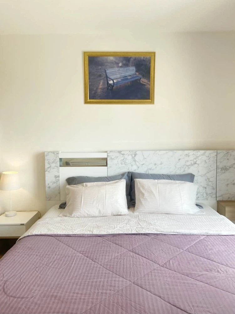 Condo for rent, Life Asoke, stylish room Easy to travel, super comfortable, don't miss it!!