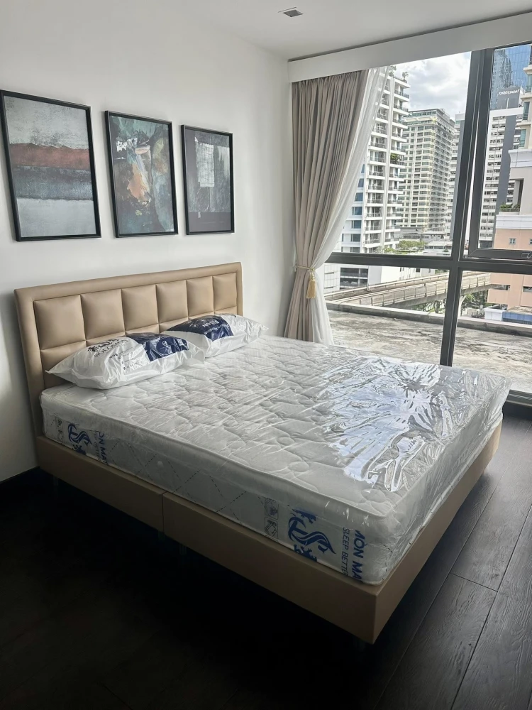 For rent!! Condo Ideo Q Phayathai, beautiful room, just renovated, fully furnished, ready to move in, book now!!