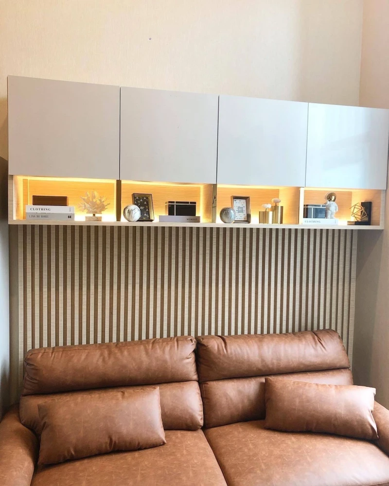 Condo for rent, Ideo Morph 38, duplex room, 8th floor, affordable price. I'm telling you to hurry and reserve now.