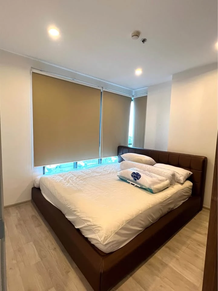 For rent!! Condo Ideo Mobi Charan-Interchange, 18th floor, corner room, beautiful room, good location, convenient transportation, don't miss it!!