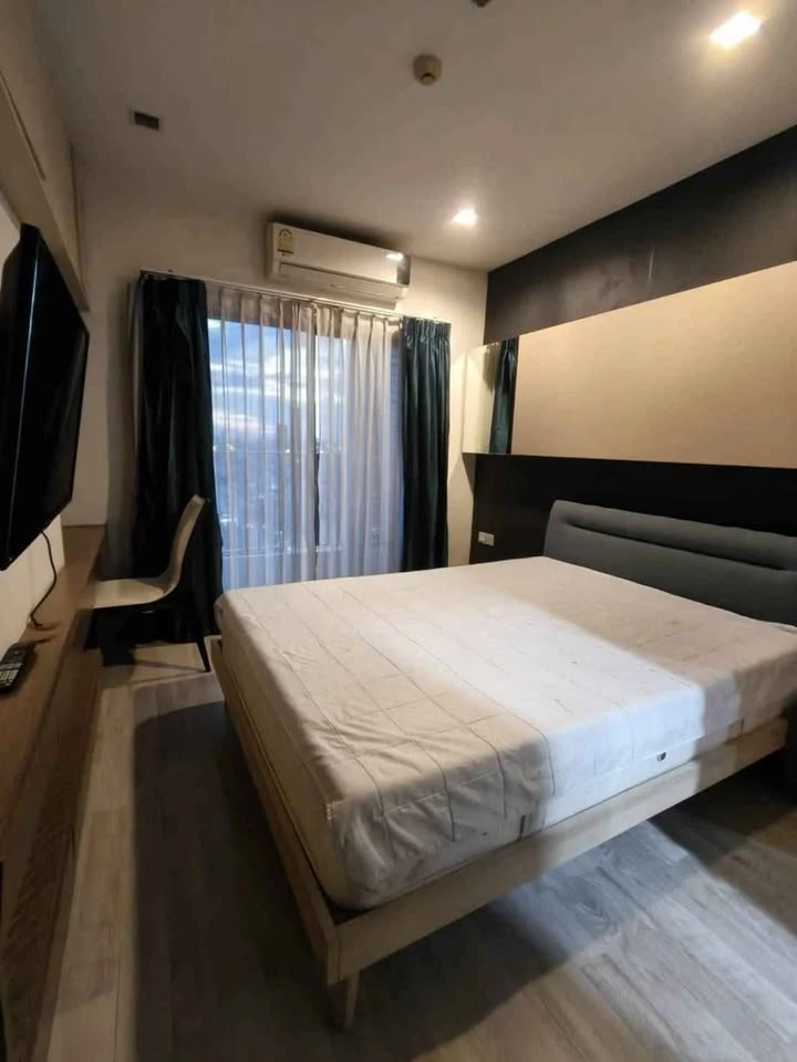 For rent!! Condo Ideo Mobi Sukhumvit (Sukhumvit 81), 18th floor, beautiful, very livable, near BTS On Nut, fully furnished, reserve now!!
