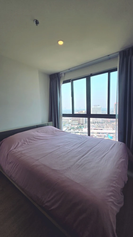 For rent!! Condo Ideo O2, 26th floor, Building B, Chao Phraya River view, fully furnished, ready to move in, don't miss it!!