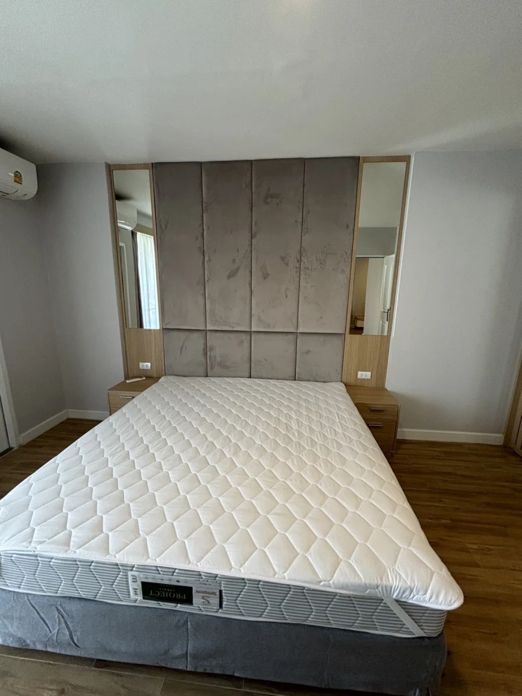 Condo for rent, I-House Rama 9-Ekkamai, room ready to move in.
