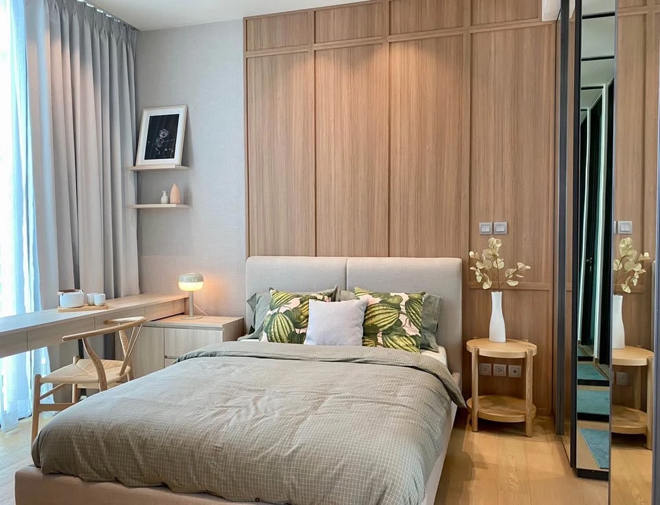 For rent!! Condo 28 Chidlom, 17th floor, The Villa building, fully furnished, ready to move in, hurry up and book now!!