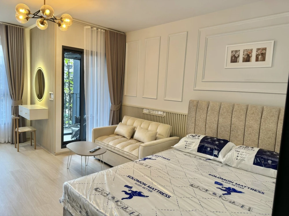 Condo for rent: Aspire Vibha - Victory. Nicely decorated unit with high-quality built-in furniture and complete appliances. Book now!