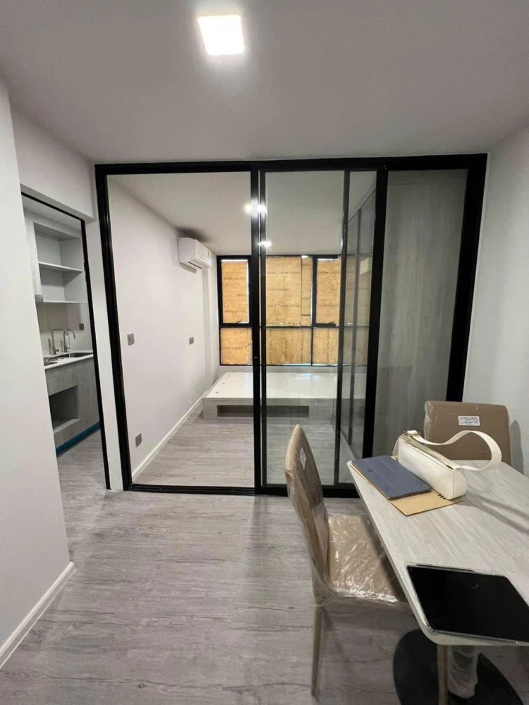 Condo for rent Atmoz Tropicana Bangna, ready to move in, facilities available, come and reserve today.
