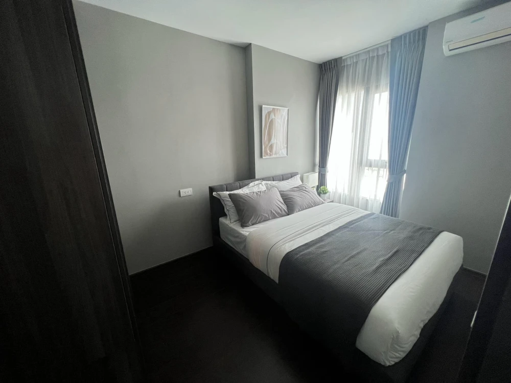 Condo C Ekkamai for rent, ready to move in, complete facilities, if you don't book, you'll regret it.