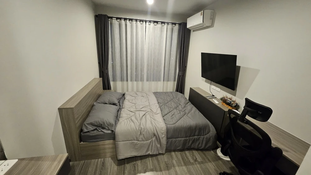 For rent: Condo Ideo Ramkhamhaeng - Lam Sali Station, ready to move in, furnished, hurry and book now++