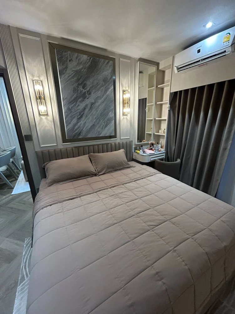 Condo for rent: Life Phahol-Ladprao, furnished room, ready to move in, lots of usable space. If you don't book, you'll regret it later.