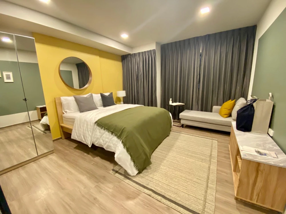 Condo for rent: The Base Sukhumvit 50, fully furnished room, ready to move in, complete in one place, just come with your belongings and you can move
