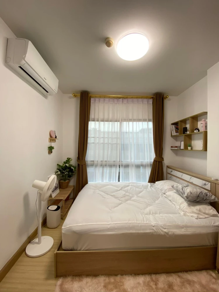 Condo for rent: The Kith Sukhumvit 113, beautifully decorated room, fully furnished, just bring your bags and move in. Don't delay.