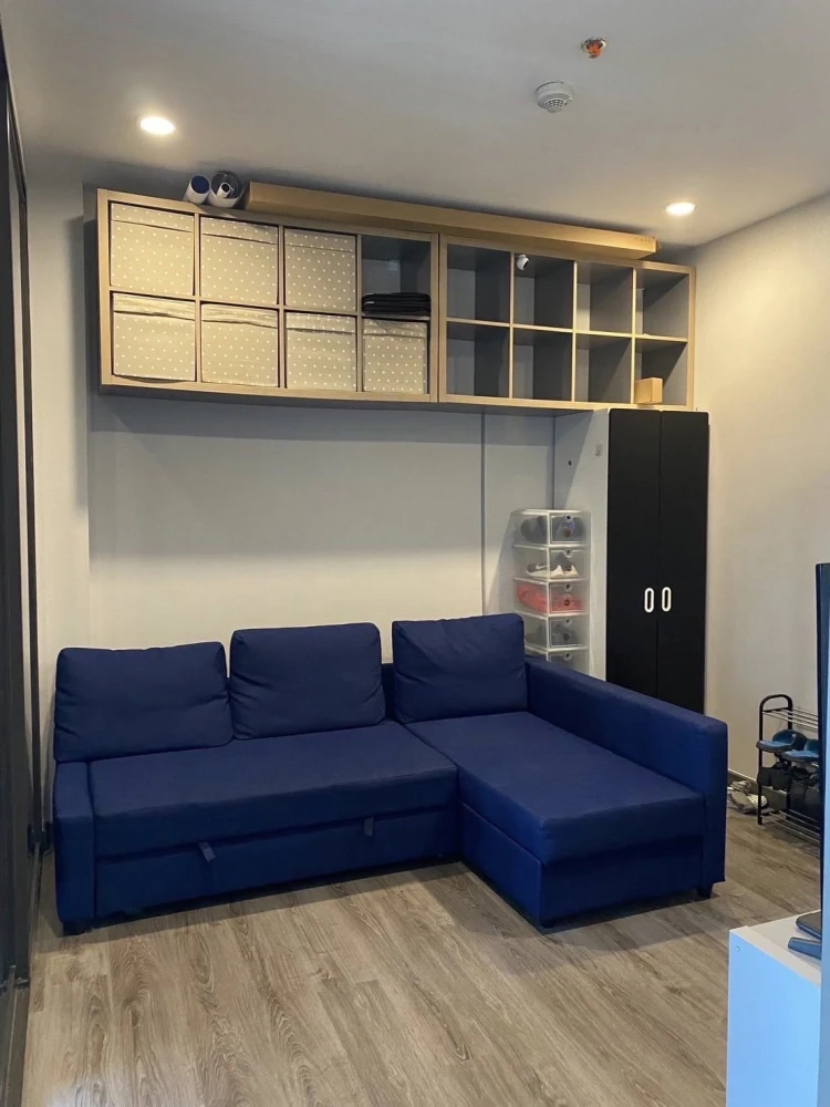 Condo for rent, Urbano Rajavithi, 22nd floor, Rama 8 Bridge view, complete here, just drag your bags and move in.