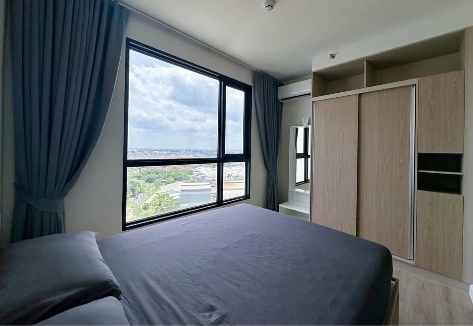For rent: Sim Suksawat - Rama 3, located on the 17th floor, beautiful open city view, fully furnished, ready to move in!