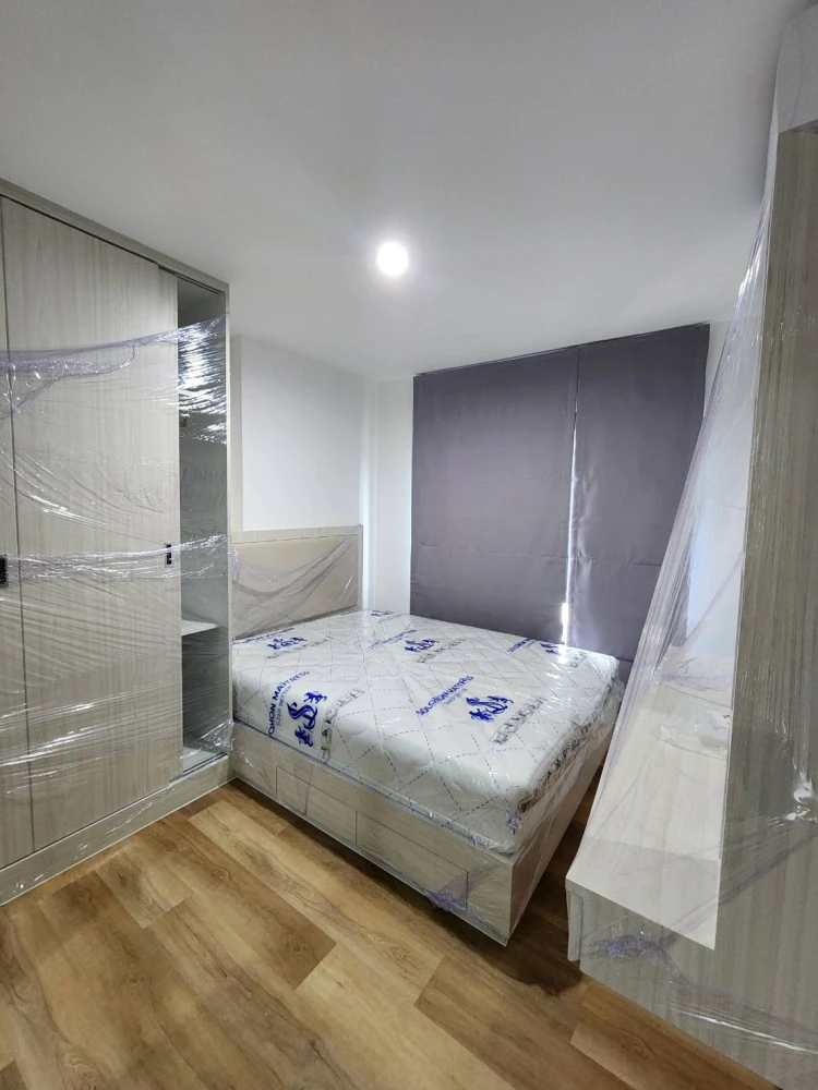 For rent!! The Unite Condo On Nut-Pattanakarn 4th floor, corner room, beautifully decorated room, everything complete in one place, don't miss it!!