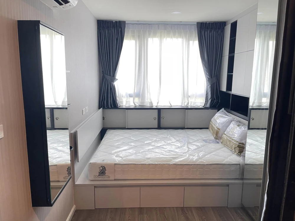 For sale or rent: The Origin Ramintra 83 Station. Features high-quality built-in furniture and ample storage space, maximizing usable area. Don't miss