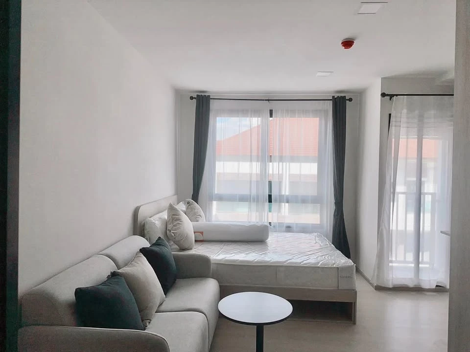 For rent: D Condo Hype Rangsit, 5th floor, fully furnished room, nice to live in, book now, don't miss out, hurry!