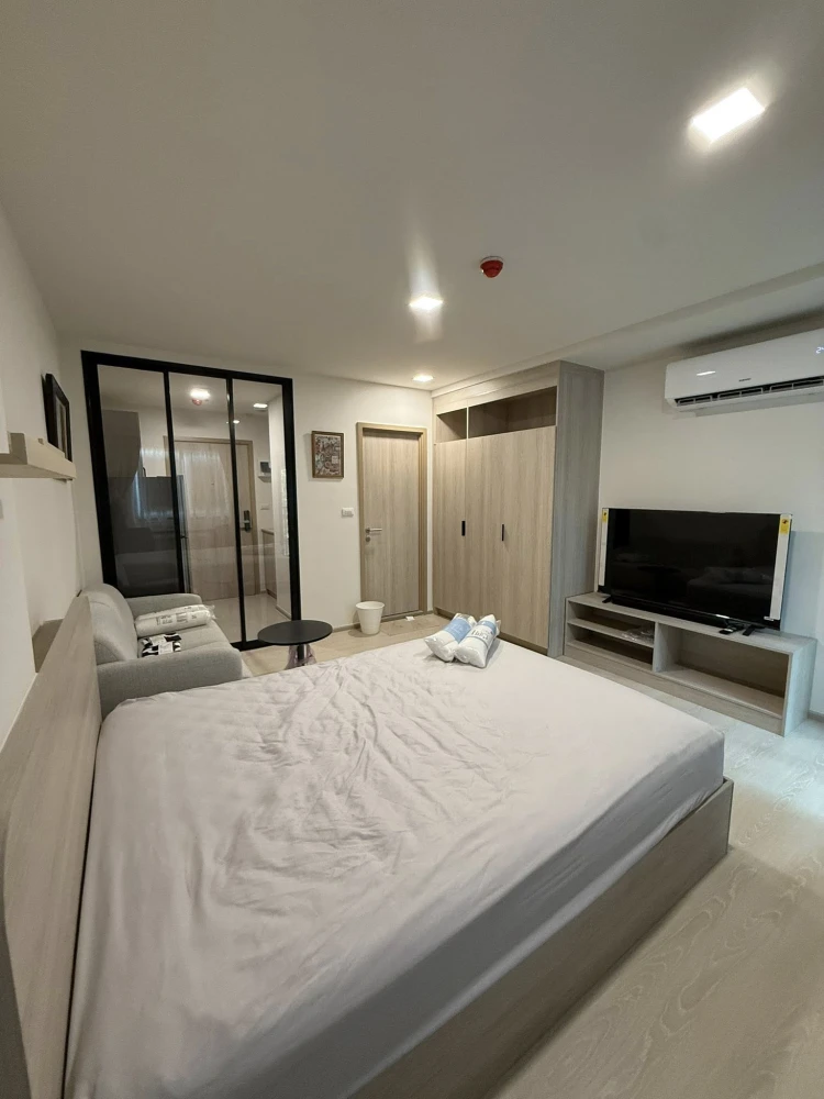 For rent: D Condo Hype Rangsit, 7th floor, nice room, fully furnished, just bring your bags, hurry!