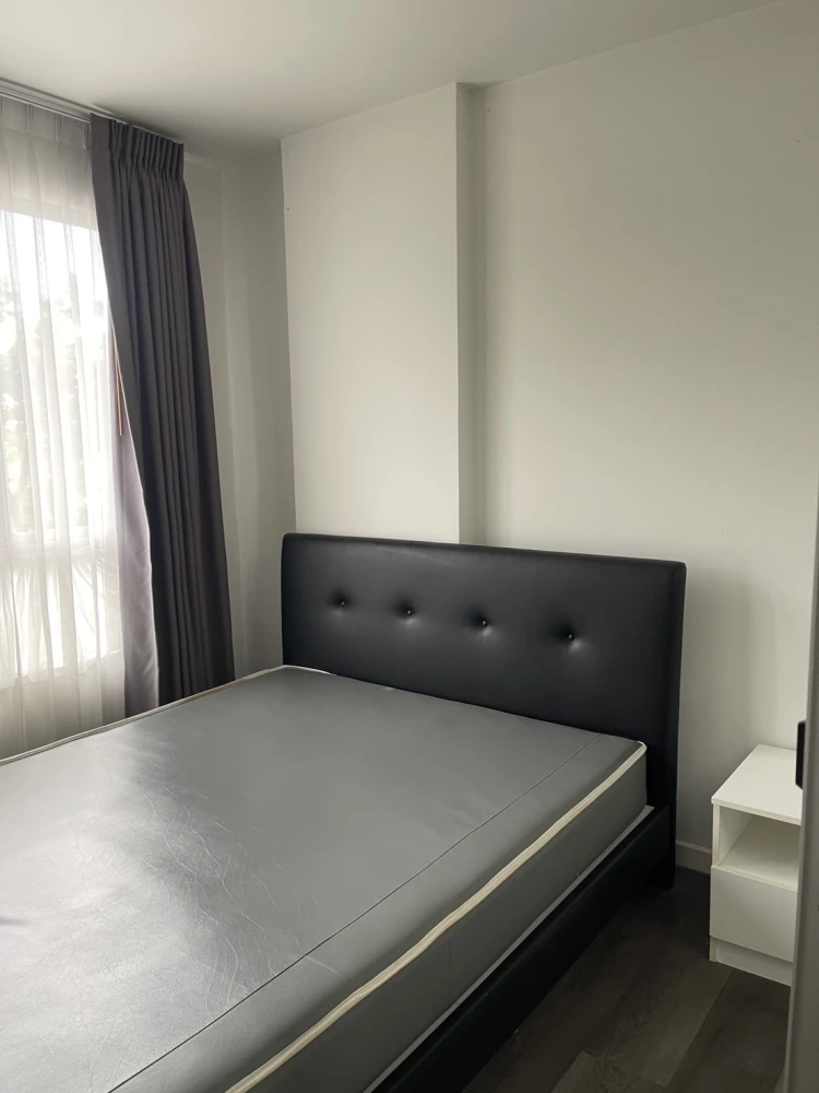 For rent!! D Condo Campus Resort ABAC Bangna, 2nd floor, Building C, beautiful room, ready to move in, good location, don't miss it!!