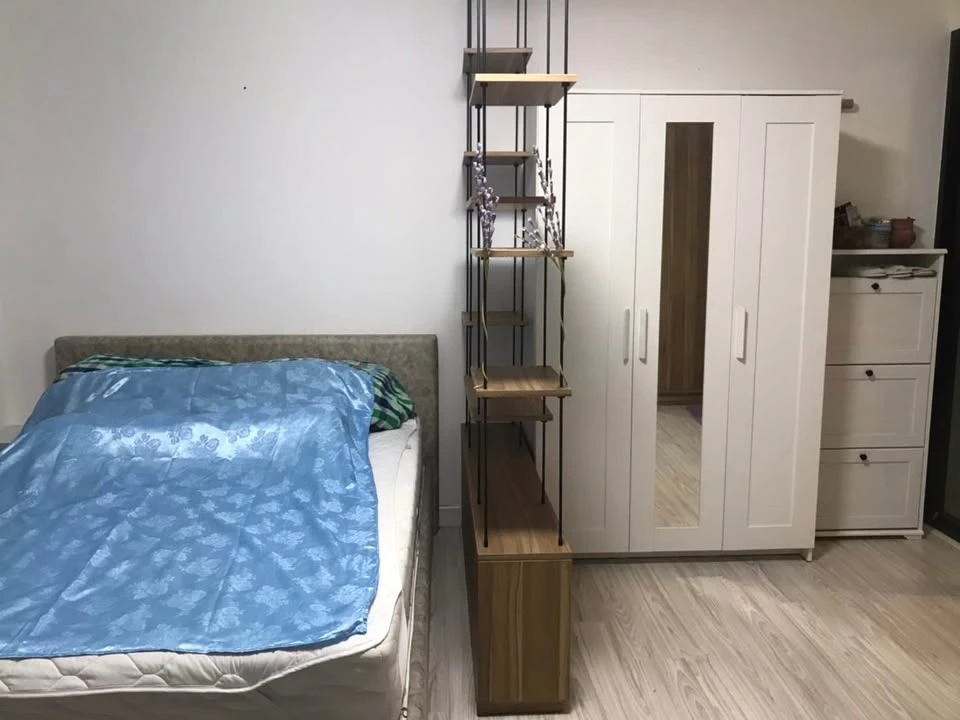 For rent: Nawa Living Nawamin 75, studio room, Building A, fully furnished. Hurry, it'll be gone soon.