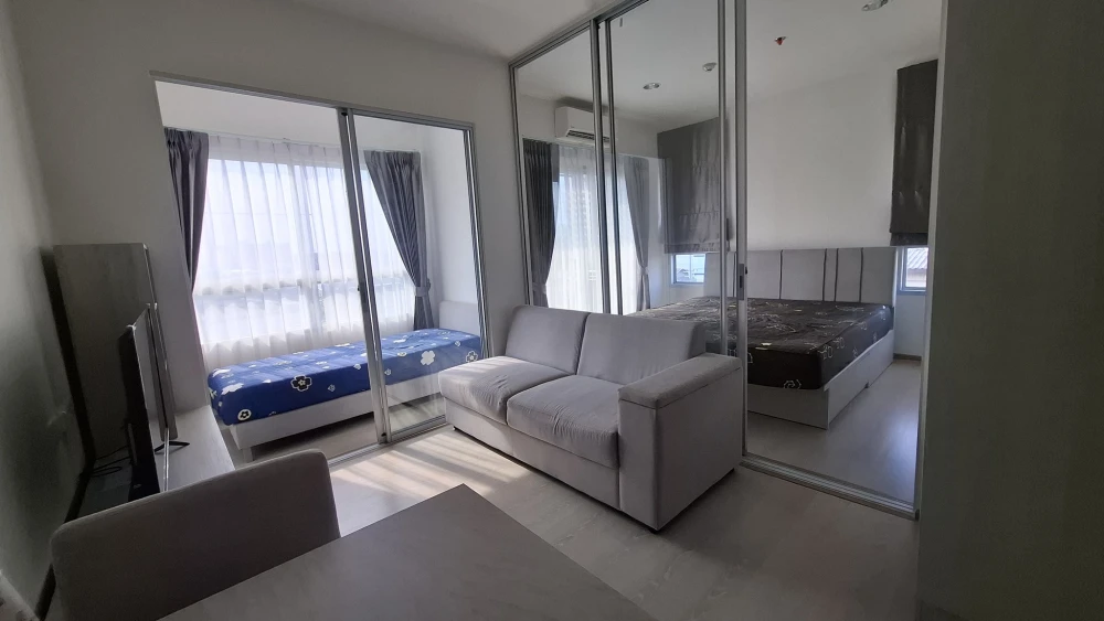 For rent: Niche Mono Sukhumvit-Poo Chao, 1 Bed Plus corner unit, fully furnished, ready to move in.