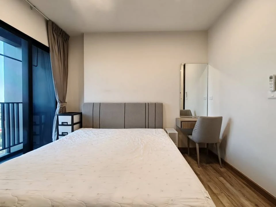 For rent: Niche Mono Sukhumvit-Bearing, spacious and comfortable room, fully furnished, high floor, reserve now before it's too late+++