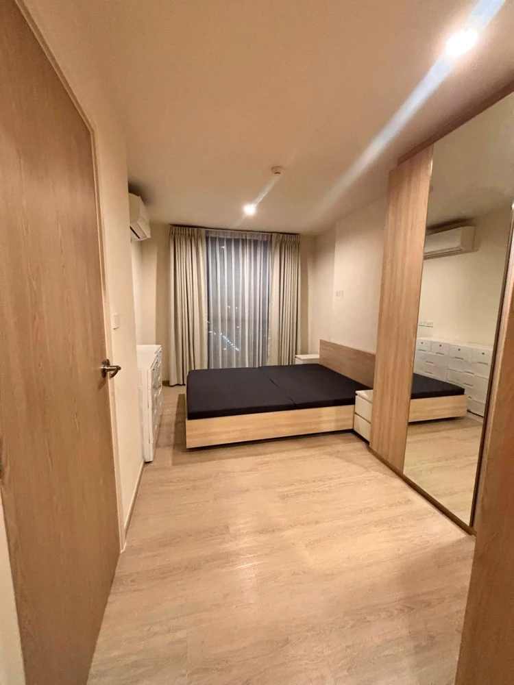 For rent: New Sea Square Suan Luang Station, city view, fully furnished, appliances included. Just bring your belongings and move in.