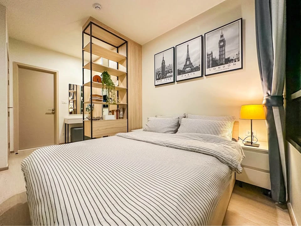 For rent: New Noble Ratchada-Ladprao, corner room, beautiful view, open, no buildings blocking, comfortable at all times, private, modern and extremel