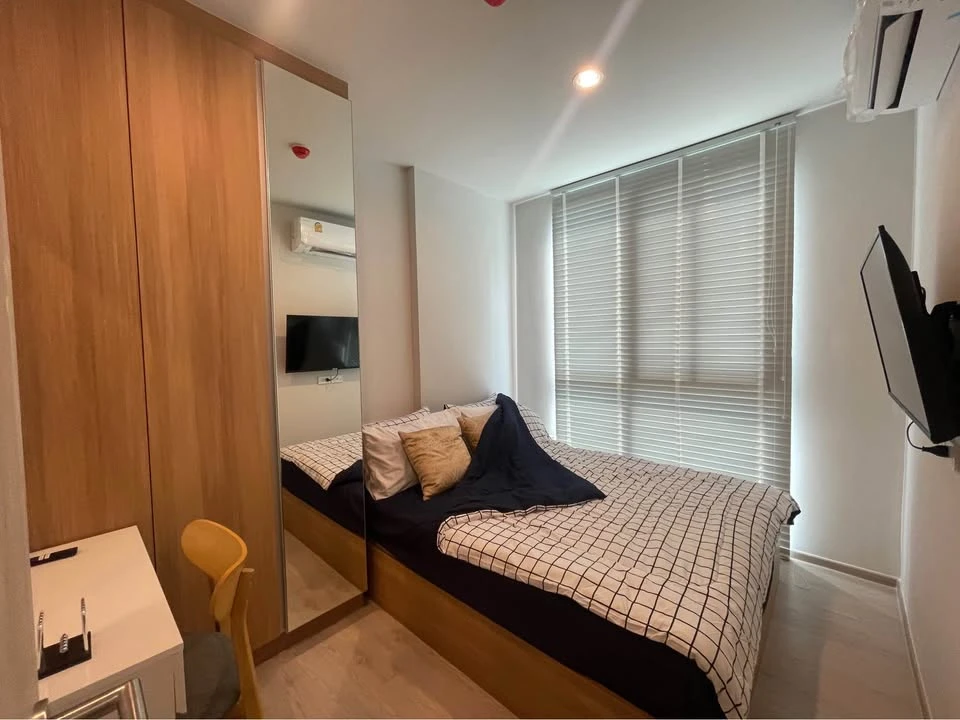 For rent: New Noble Center Bangna 1 Bedroom, great view, top floor, beautiful/auspicious room number *no blocked view*, see the sky, not stuffy, hurry