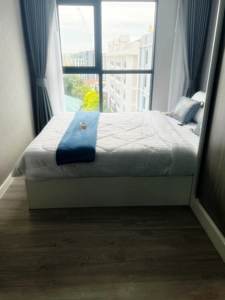 For rent!! B Loft Light Sukhumvit 107, 8th floor, condo next to BTS Bearing, convenient transportation, quiet, ready to move in immediately!!