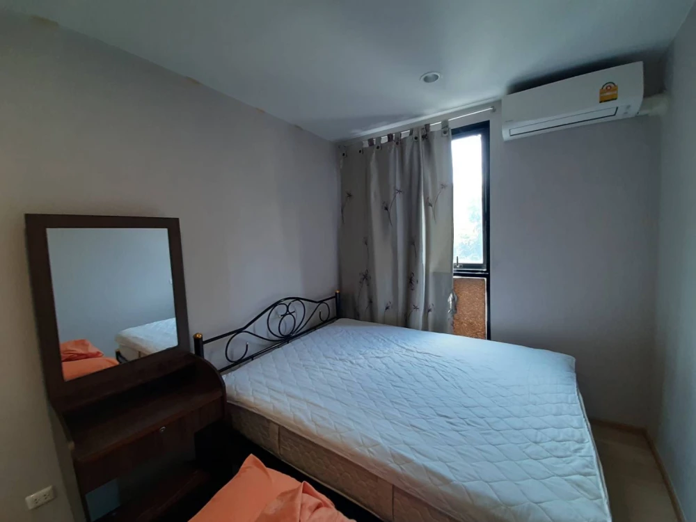 For rent!! Plum Condo Pinklao Station, 2nd floor, beautiful room, fully furnished, ready to move in, don't miss it!!