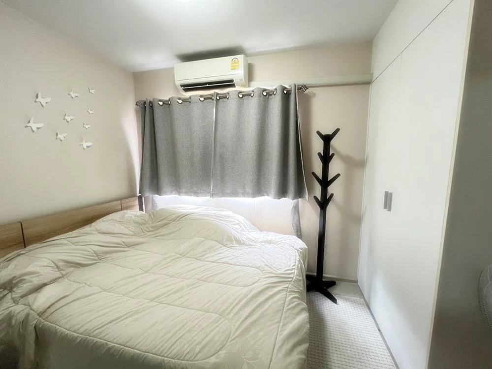 For rent!! Plum Condo Park Rangsit Phase 1-3, 7th floor, swimming pool view, beautiful room, fully furnished, just bring your bags and move in!!