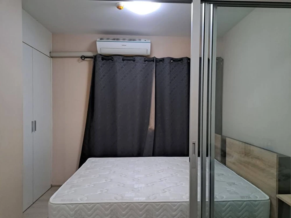For rent: Plum Condo Park Rangsit Phase 3, Building D, 7th floor, fully furnished, just bring your own furniture and move in.