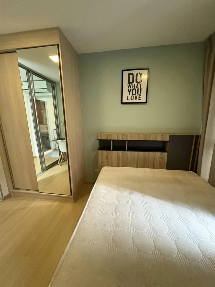 For rent: Plum Condo Rangsit Fresh, rooms are divided into separate zones. Hurry and reserve now. Don't miss out.