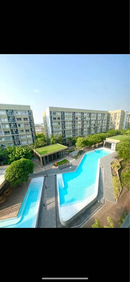 For rent: Plum Condo Rangsit Life 1, ready to move in, fully furnished + electrical appliances, reserve now before you miss out!!