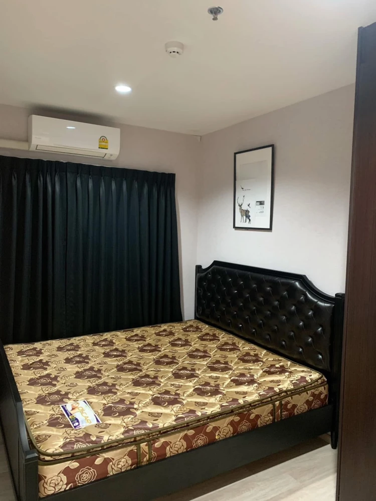 For rent!! Plum Condo Ramkhamhaeng Station, 24th floor, beautiful room, fully furnished, ready to move in! Reserve now!!