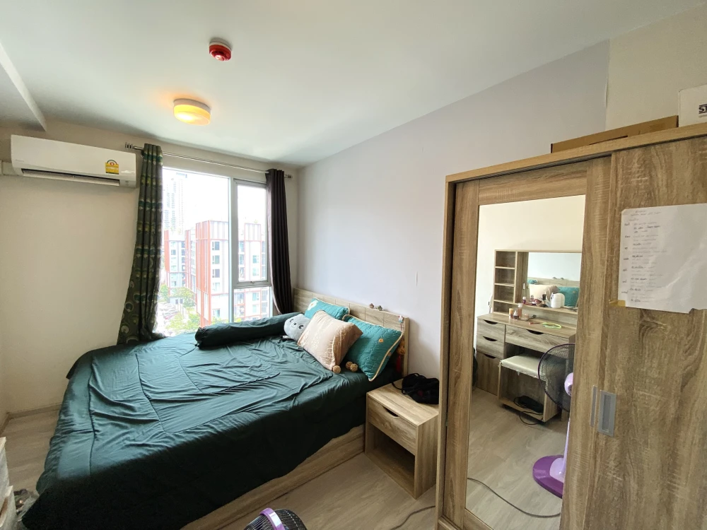 For rent!! Plum Condo Ramkhamhaeng 60 Interchange, 8th floor, Building D, fully furnished, ready to move in, hurry up and book now!!