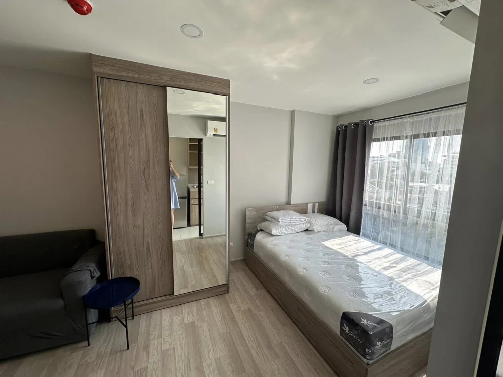 For rent!! Plum Condo Sukhumvit 97.1, 5th floor, Building A, fully furnished, ready to move in, hurry up and book now!!
