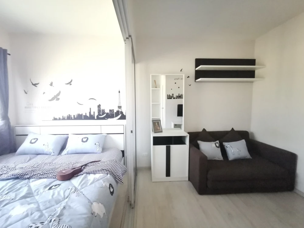 Plum Park Condo Rangsit for rent, ready to move in, fully furnished, affordable price