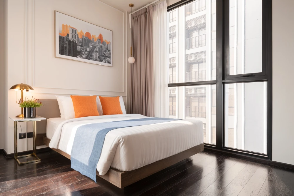 For rent: Park Origin Thonglor, modernly furnished and fully equipped with appliances. Book now before it's too late!