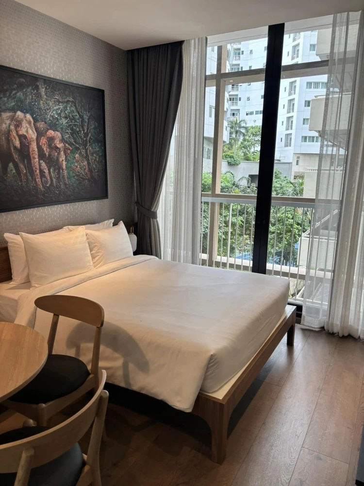 For rent!! Park 24 Origin Phrom Phong, 4th floor, well-decorated with quality built-in furniture, fully furnished, book now, don't delay!!