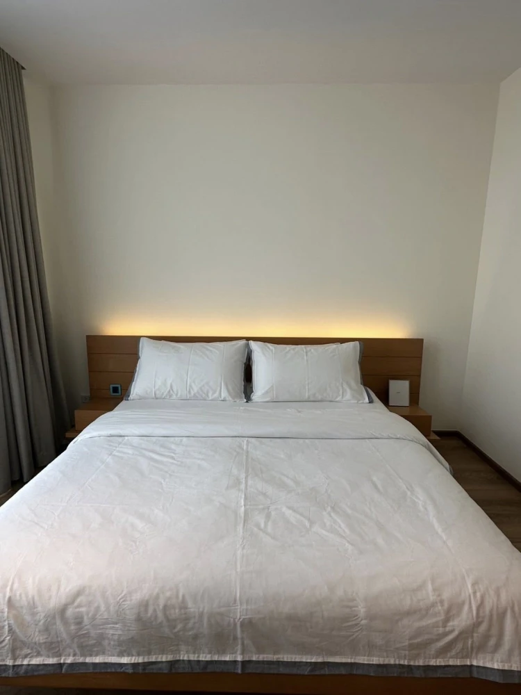 For rent: Park 24 Origin Phrom Phong, 2 bedrooms, 1 bathroom, spacious room, comfortable, fully furnished, ready to move in.